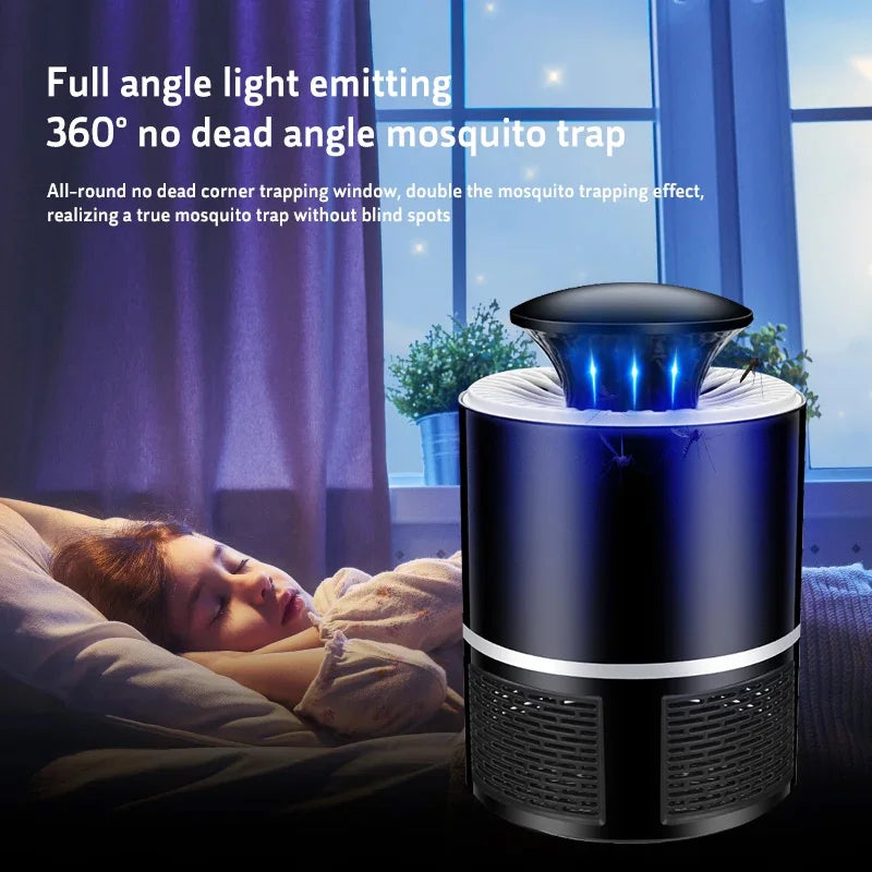 Electronics Mosquito Killer Lamp Pest Control Electric Mosquito Killer Fly Trap LED Light Lamp Bug Insect Repeller Zapper