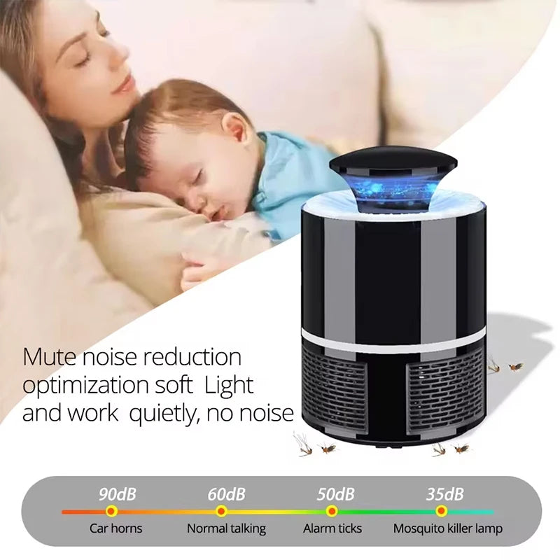 Electronics Mosquito Killer Lamp Pest Control Electric Mosquito Killer Fly Trap LED Light Lamp Bug Insect Repeller Zapper