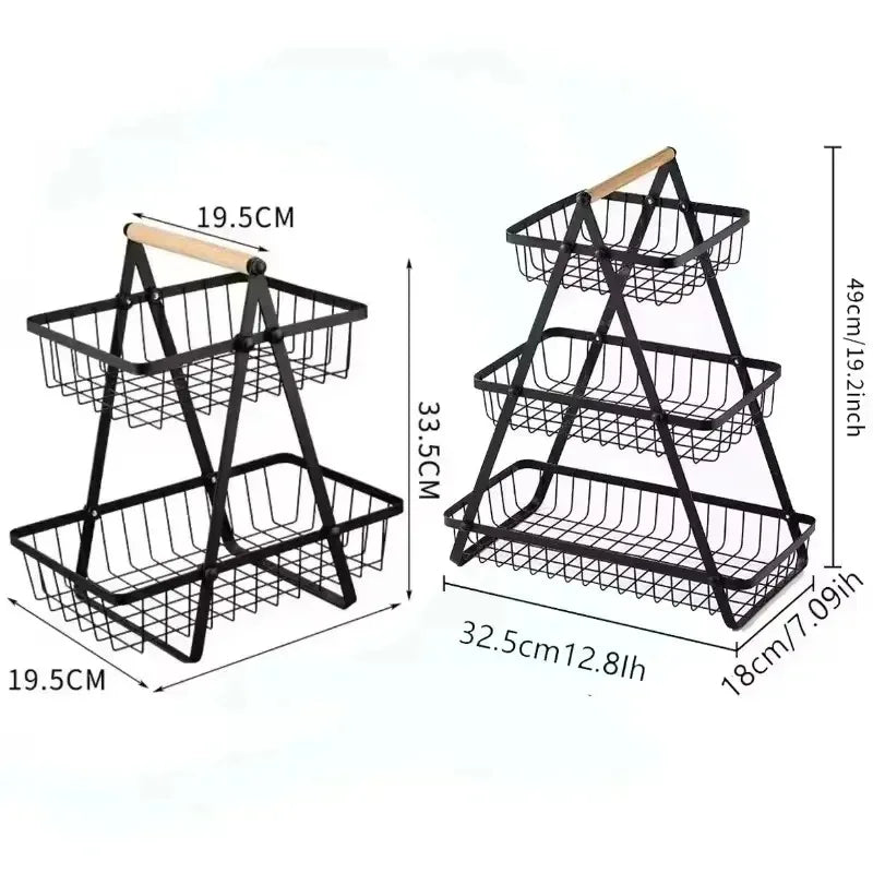 High space utilization storage rack, upright multi-layer rack + kitchen mobile cart + bathroom storage shelf