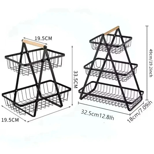 High space utilization storage rack, upright multi-layer rack + kitchen mobile cart + bathroom storage shelf