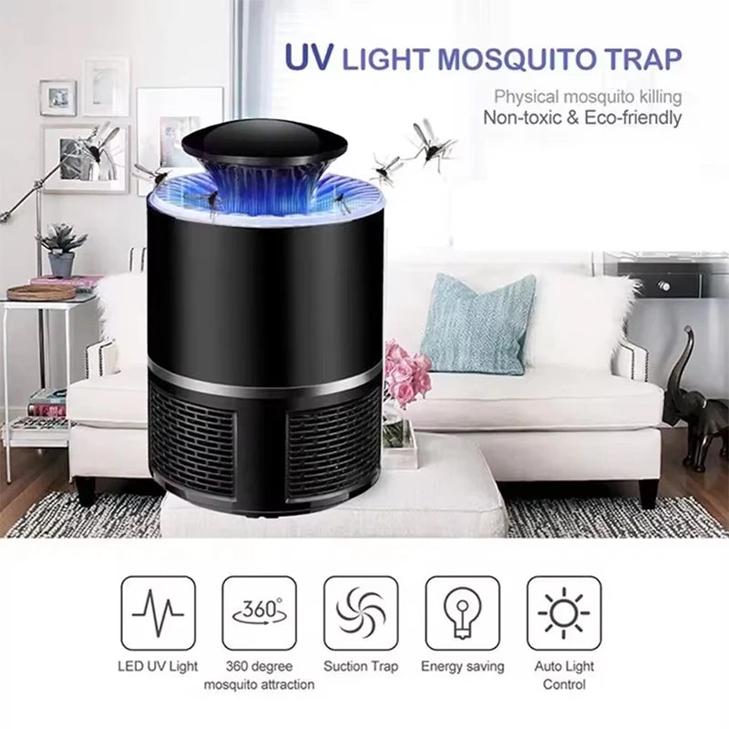 Electronics Mosquito Killer Lamp Pest Control Electric Mosquito Killer Fly Trap LED Light Lamp Bug Insect Repeller Zapper