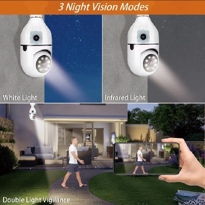 WiFi Panorama Bulb Camera